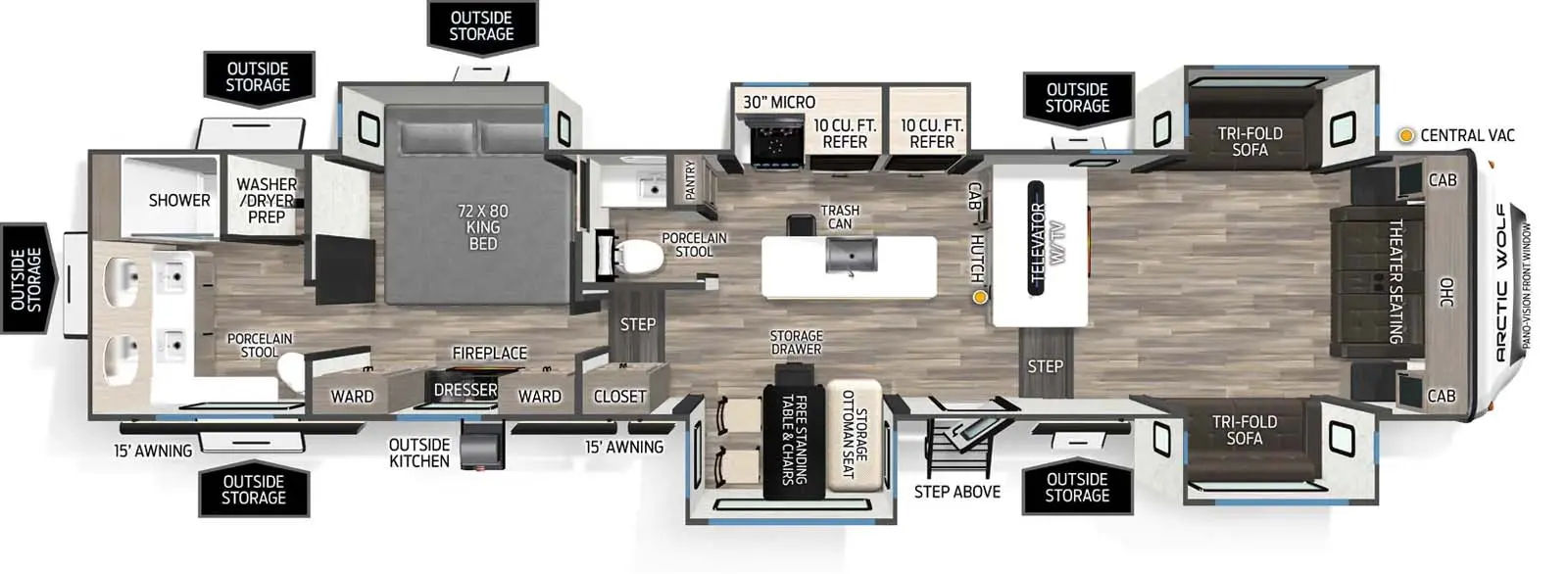 3950SUITE Floorplan Image
